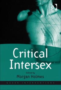 Cover image: Critical Intersex 9780754673118