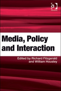 Imagen de portada: Media, Policy and Interaction 9780754674146