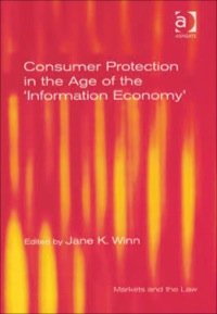 Cover image: Consumer Protection in the Age of the 'Information Economy' 9780754647096