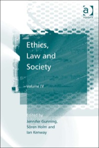 Cover image: Ethics, Law and Society 9780754676461