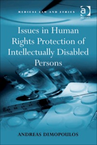 Cover image: Issues in Human Rights Protection of Intellectually Disabled Persons 9780754677604
