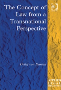 Cover image: The Concept of Law from a Transnational Perspective 9780754674689