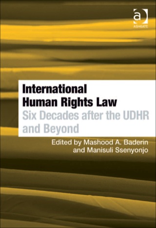 Cover image: International Human Rights Law: Six Decades after the UDHR and Beyond 9781409403593