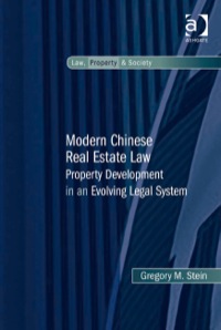 Cover image: Modern Chinese Real Estate Law: Property Development in an Evolving Legal System 9780754678687
