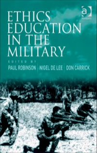 Cover image: Ethics Education in the Military 9780754671152