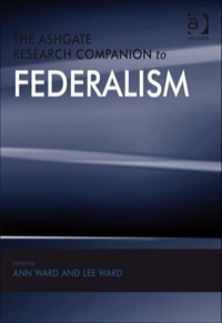 Cover image: The Ashgate Research Companion to Federalism 9780754671312