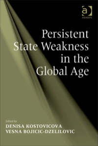 Titelbild: Persistent State Weakness in the Global Age 9780754676126