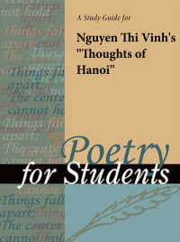 Cover image: A study guide for Nguyen Thi Vinh's "Thoughts of Hanoi" 1st edition 9781414467061