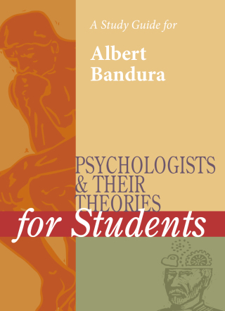 Cover image: A Study Guide for Psychologists and Their Theories for Students: ALBERT BANDURA 1st edition 9780787665432
