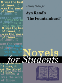 Cover image: A Study Guide for Ayn Rand's The Fountainhead 1st edition 9780787648992