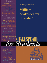 Imagen de portada: A Study Guide for William Shakespeare's Hamlet 1st edition 9781414412559