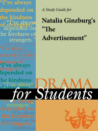 Cover image: A Study Guide for Natalia Ginzburg's "The Advertisment" 1st edition 9780787640880