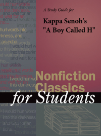 Cover image: A Study Guide for Kappa Senoh's "A Boy Called H" 1st edition 9780787694135