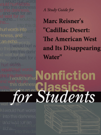 Cover image: A Study Guide for Mark Reisner's "Cadillac Desert: The American West and its Disappearing Water" 1st edition 9780787694135