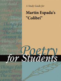 Imagen de portada: A Study Guide for Martin Espada's "Colibri" 1st edition 9780787660352