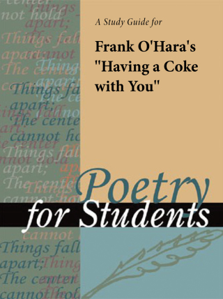 Cover image: A Study Guide for Frank O'Hara's "Having a Coke With You" 1st edition 9780787646905