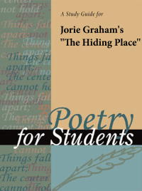 Cover image: A Study Guide for Jorie Graham's "The Hiding Place" 1st edition 9780787635718