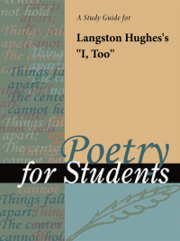 Imagen de portada: A Study Guide for Langston Hughes's "I, Too" 1st edition 9781414421476