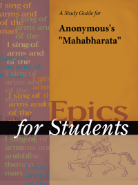 Cover image: A Study Guide for Anonymous's "Mahabharata" 1st edition 9781414476216