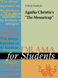 Cover image: A Study Guide for Agatha Christie's "The Mousetrap" 1st edition 9780787616847