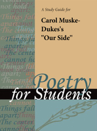 Cover image: A Study Guide for Carol Muske-Dukes's "Our Side" 1st edition 9780787669638