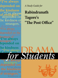Imagen de portada: A Study Guide for Rabindranath Tagore's "The Post Office" 1st edition 9780787681227