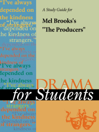 Cover image: A Study Guide for Mel Brooks's "The Producers" 1st edition 9780787668181