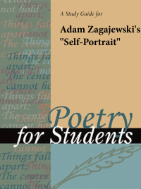 Cover image: A Study Guide for Adam Zagajewski's "Self-Portrait" 1st edition 9780787687151