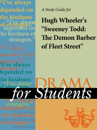 Imagen de portada: A Study Guide for Hugh Wheeler's "Sweeney Todd" 1st edition 9780787668167
