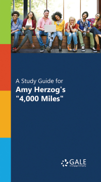 Cover image: A Study Guide for Amy Herzog's "4,000 Miles" 1st edition 9780787696429