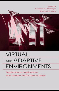 表紙画像: Virtual and Adaptive Environments 1st edition 9780805831078