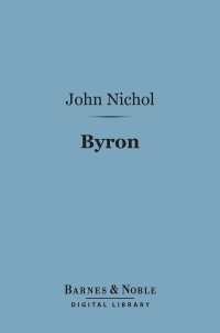 Cover image: Byron (Barnes & Noble Digital Library) 9781411439108