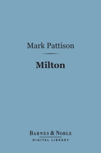 Cover image: Milton (Barnes & Noble Digital Library) 9781411439122