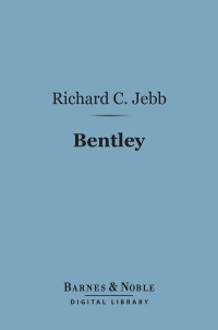 Omslagafbeelding: Bentley (Barnes & Noble Digital Library) 9781411446359