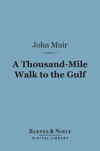 Omslagafbeelding: A Thousand-Mile Walk to the Gulf (Barnes & Noble Digital Library) 9781411450639