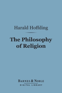 Imagen de portada: The Philosophy of Religion (Barnes & Noble Digital Library) 9781411452787