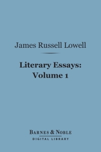 Cover image: Literary Essays, Volume 1 (Barnes & Noble Digital Library) 9781411454675