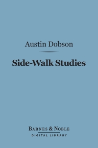 Cover image: Side-Walk Studies (Barnes & Noble Digital Library) 9781411456181