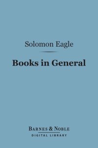 Cover image: Books in General (Barnes & Noble Digital Library) 9781411456204