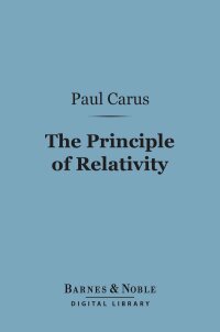 Cover image: The Principle of Relativity (Barnes & Noble Digital Library) 9781411460270