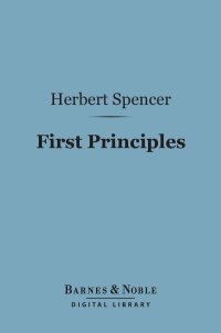 Immagine di copertina: First Principles (Barnes & Noble Digital Library) 9781411461147