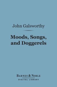 Immagine di copertina: Moods, Songs, and Doggerels (Barnes & Noble Digital Library) 9781411461277