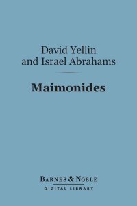 Cover image: Maimonides (Barnes & Noble Digital Library) 9781411462458