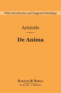 Cover image: De Anima (Barnes & Noble Digital Library) 9781411467729