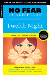 Titelbild: Twelfth Night: No Fear Shakespeare Deluxe Student Edition 9781411479739