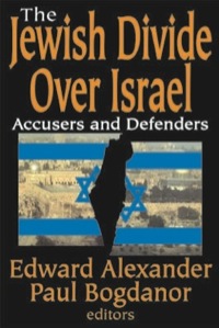 Cover image: The Jewish Divide Over Israel 1st edition 9780765803276