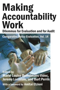 Imagen de portada: Making Accountability Work 1st edition 9780765803993