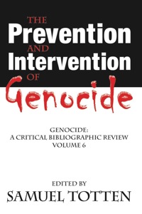صورة الغلاف: The Prevention and Intervention of Genocide 1st edition 9780765803849
