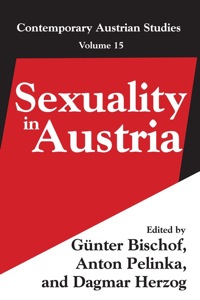 Cover image: Sexuality in Austria 1st edition 9781412806060