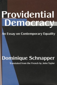 Imagen de portada: Providential Democracy 1st edition 9780765803061